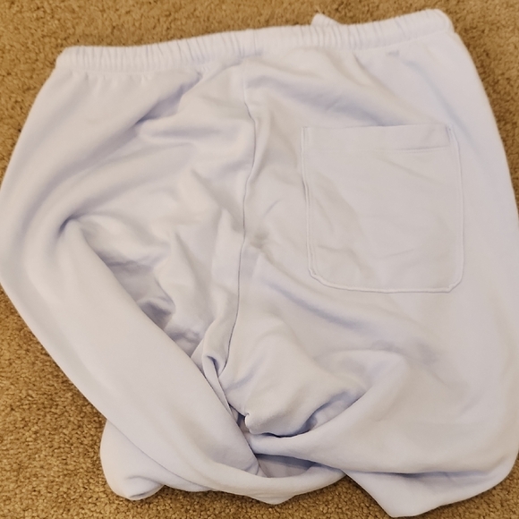 Aerie - Like New Eyelet Blue OTT Fleece Joggers - S - Picture 6 of 6